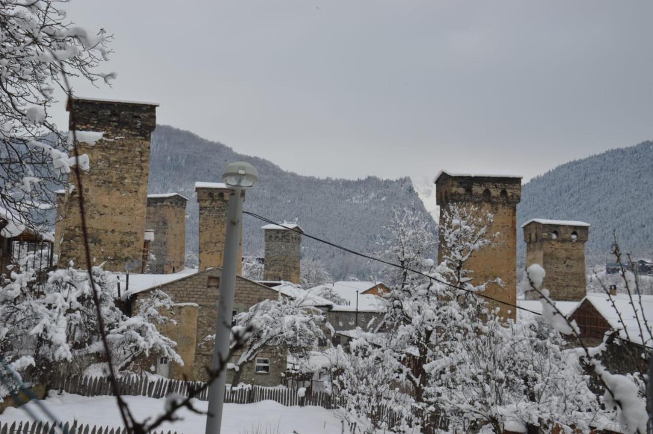 Ailama Guesthouse Mestia Dış mekan fotoğraf