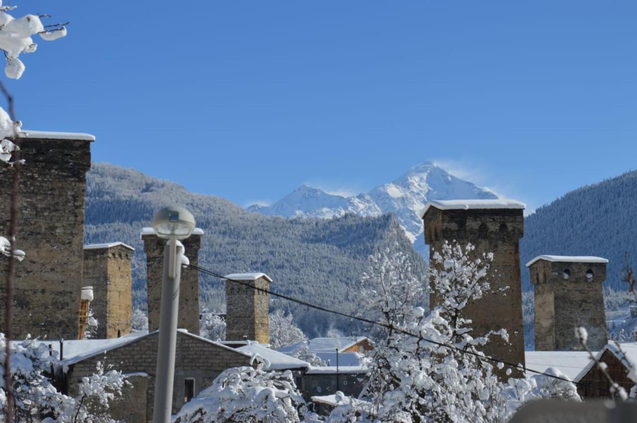 Ailama Guesthouse Mestia Dış mekan fotoğraf